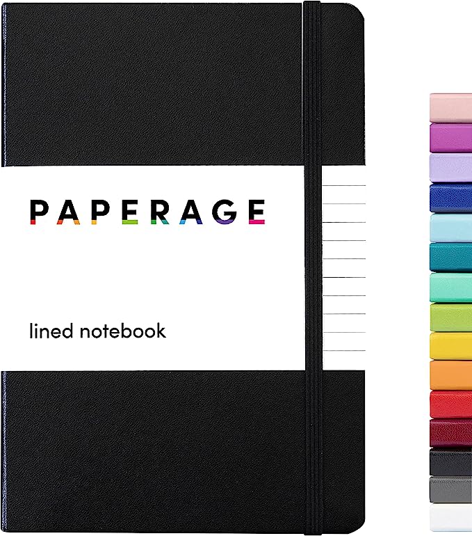 Paperage Lined Journal Notebook