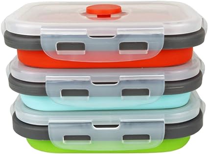 Silicone containers