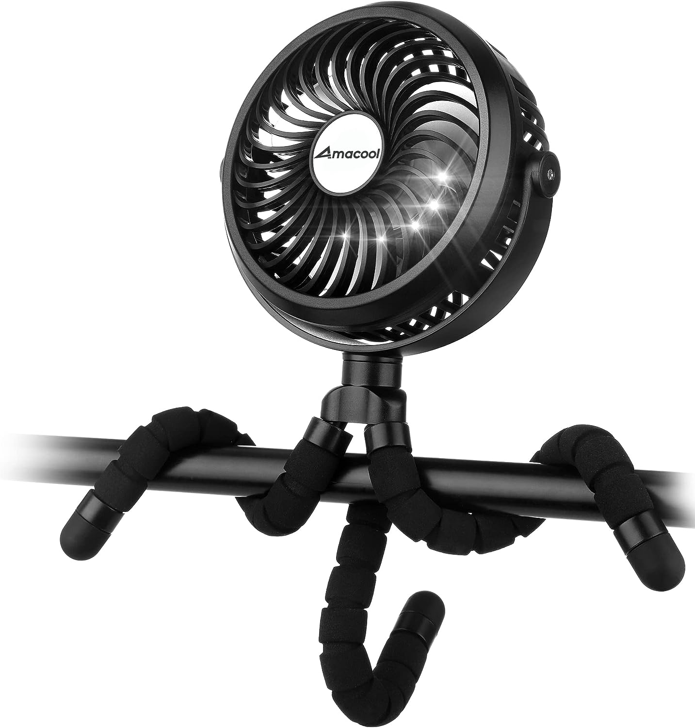Flexible tripod fan